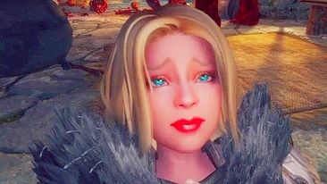 She is a bubbly and kinky but those Skyrim trolls fuck her up for life