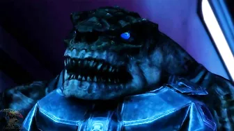 Samus Aran hentai fucking with a crazy hard alien dude that gapes her savagely