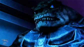 Samus Aran hentai fucking with a crazy hard alien dude that gapes her savagely