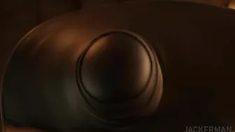 Hentai Lady Dimitrescu porn scene with a mythical creature called minotaur