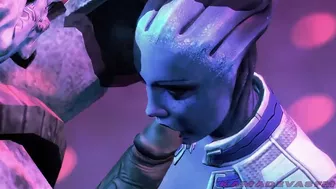 Mass Effect alien babe getting fucked in a hentai video with lots of taboo XXX