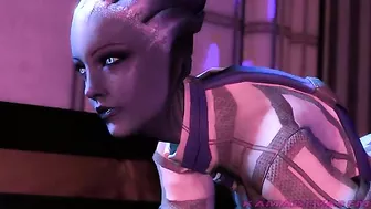 Mass Effect alien babe getting fucked in a hentai video with lots of taboo XXX