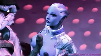Mass Effect alien babe getting fucked in a hentai video with lots of taboo XXX