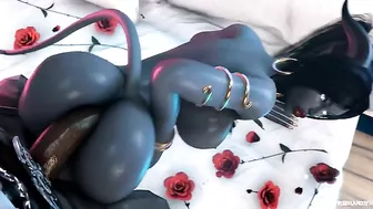 Her body is so hot it makes you want to get on your knees and suck her breasts