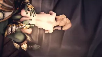 She looks so slutty with her sexy cleavage showing Resident Evil hentai XXX She looks so slutty with her sexy cleavage showing Resident Evil hentai XXX