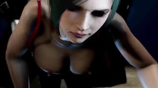 Oh my fucking god her tits look so fucking good! Ada Wong hentai fucking