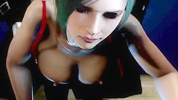 Oh my fucking god her tits look so fucking good! Ada Wong hentai fucking