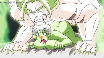 Her wet pussy is waiting to be smacked by Broly and it is fucking kinky AF