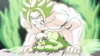 Her wet pussy is waiting to be smacked by Broly and it is fucking kinky AF