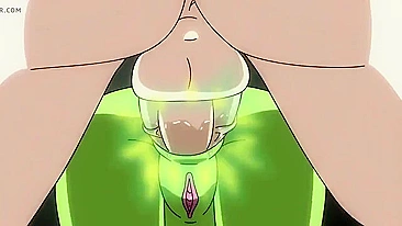 Her wet pussy is waiting to be smacked by Broly and it is fucking kinky AF