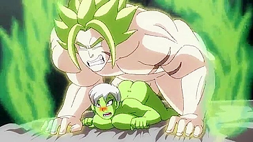 Her wet pussy is waiting to be smacked by Broly and it is fucking kinky AF
