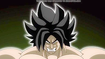 Her wet pussy is waiting to be smacked by Broly and it is fucking kinky AF