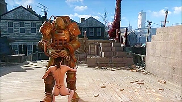 Having a close-up view of your favorite Fallout whore is like the best thing