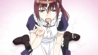 Seems like she's into slapping and hardcore futanari hentai fucking as well