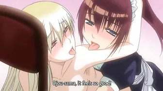 Seems like she's into slapping and hardcore futanari hentai fucking as well