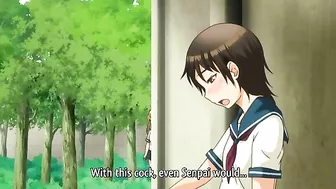 Seems like she's into slapping and hardcore futanari hentai fucking as well