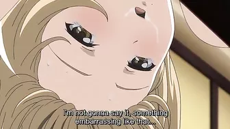 Her body looks great as she takes huge dick all the way in in hentai gangbang