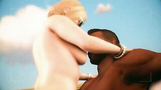 Tracey from GTA 5 is going to ride black dick to keep herself famous and sexy