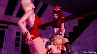 Christmas hentai scene with a great deal of hardcore fucking in HD quality