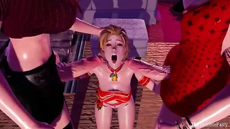 Christmas hentai scene with a great deal of hardcore fucking in HD quality