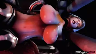 Rough sex and hardcore gape for Samus Aran at her lowest fucking point (HD)