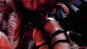 Rough sex and hardcore gape for Samus Aran at her lowest fucking point (HD)