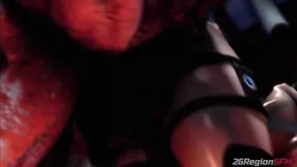 Rough sex and hardcore gape for Samus Aran at her lowest fucking point (HD)