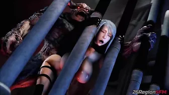 Rough sex and hardcore gape for Samus Aran at her lowest fucking point (HD)