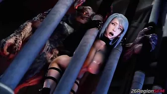 Rough sex and hardcore gape for Samus Aran at her lowest fucking point (HD)