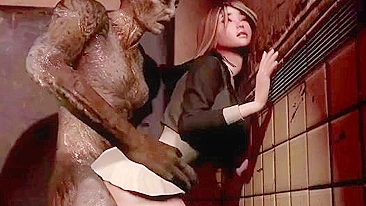 She is a sex doll for zombies and her pussy will be forever tainted after this