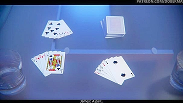 Hentai cuckolding experience with a really stacked brunette beauty in HD