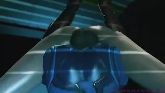 Supergirl and Harley Quinn hentai domination session with closeup sucking