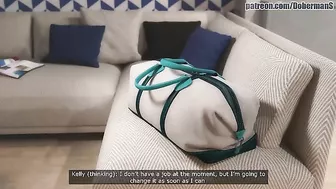 Housewife hentai featuring a big dicked black man that fucks her up for real