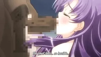 Scolding Words - Hentai taboo experience with a big black cock ruining her