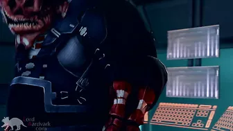 Big alien tits make Liara unforgettable in this porn video with BIG RED DICKS