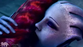 Big alien tits make Liara unforgettable in this porn video with BIG RED DICKS