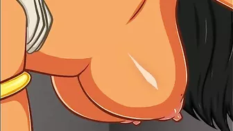 Opala hentai fucking with a bunch of dicks that cannot really fit inside her