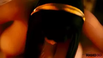 Opala hentai fucking with a bunch of dicks that cannot really fit inside her