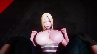 Tsunade hentai XXX Nice catch in a form of an oversized cock in HD quality