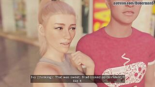 Pornstar GF enjoying huge hentai dick in a taboo cuckolding sex scene here