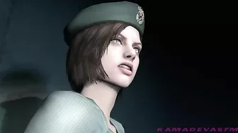 Orgasmic scenes that can not be missed in the latest sex video in Resident Evil