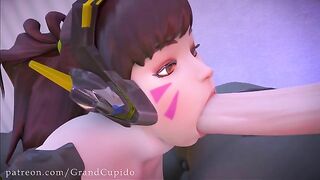 Kinda content that every real man wants to see, Overwatch D.Va hardcore hentai