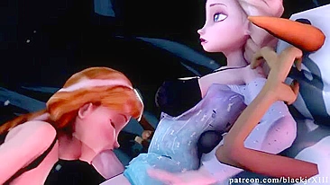 Anna fucks Elsa in this awesome futa hentai video that is bound to satisfy you
