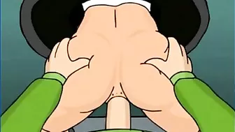 Girl knows the power of her hips and glistening pussy as she takes it DEEP