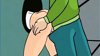 Girl knows the power of her hips and glistening pussy as she takes it DEEP