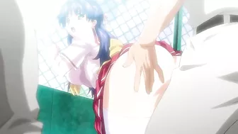 Her big wide mouth and virgin pussy are about to be used big time by him