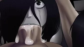 Sadako from Ringu is the hottest ghost girl slut that fucks and cums a lot