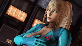 Samus fucks monsters as they get real naughty in this hentai Rule 34 porn video