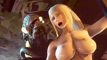 Samus fucks monsters as they get real naughty in this hentai Rule 34 porn video