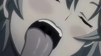 With hands and mouth and a lot of effort, she successfully convinces a hung hunk